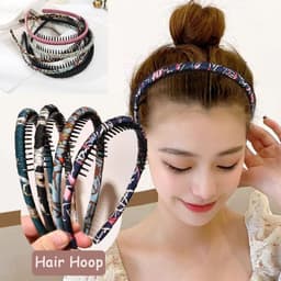 Thumbnail Băng Đô Cài Tóc Có Răng Cưa Chống Trượt Phong Cách Hàn Quốc Cho Nữ 1