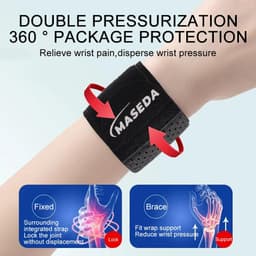Thumbnail 1 Băng Quấn Cổ Tay Độ Co Giãn Cao Có Thể Điều Chỉnh Hỗ Trợ Nâng Tạ Dành Cho Nam Nữ 4