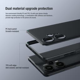 Thumbnail Ốp điện thoại 
NILLKIN bằng PC cứng siêu mỏng chống sốc chống dấu vân tay cho Redmi Note 12 Turbo 2