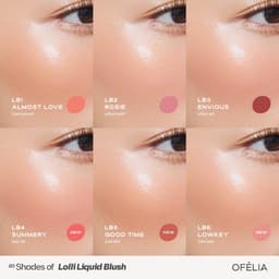 Thumbnail Má Hồng Kem OFÉLIA Lolli Liquid Blush Trong Trẻo Lên Màu Chuẩn Daily Beauty 3