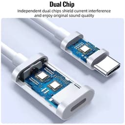 Thumbnail Cáp chuyển đổi sạc/âm thanh tai nghe FONKEN USB C sang iOS thích hợp cho iPhone 15 Pad Pro Samsung 4