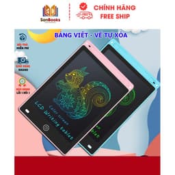 Thumbnail Bảng Viết tự xóa LCD, Bảng Vẽ Điện Tử Thông Minh Tự Động Xóa Thúc Đẩy Tư Duy Sáng Tạo Cho Bé Sanbooks 1