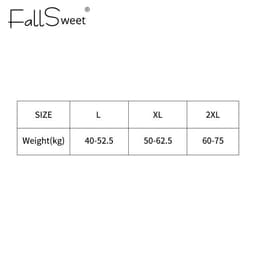 Thumbnail FallSweet 40-75KG Quần Lót cotton Lưng Vừa Mềm Mại Thoáng Khí Cỡ Lớn l-2xl Thời Trang Cho Nữ 2