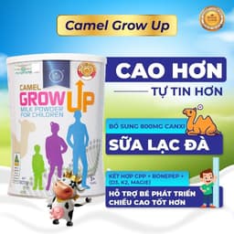 Thumbnail Sữa Hỗ Trợ Tăng Chiều Cao Cho Bé ROYAL AUSNZ Camel Grow Up Milk Powder Cho Trẻ Từ 3 Tuổi hộp 900g 2
