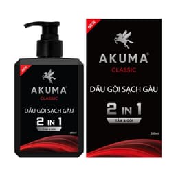 Thumbnail Dầu Gội Sạch Gàu AKUMA CLASSIC 380ml - Tắm & Gội 2 Trong 1 - Hương Nước Hoa Nam Tính 2