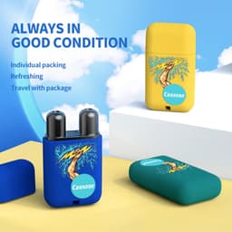 Thumbnail EELHOE [Dây miễn phí] hộp làm sạch mũi Hộp hít năng lượng Thảo dược 6 hương vị cho ống hít mũi Làm sạch gan giải độc 3