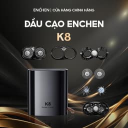 Thumbnail Đầu cạo râu thay thế cho máy cạo râu Enchen K8 (chỉ có đầu cạo, không bao gồm máy cạo râu) 1