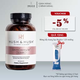 Thumbnail Viên uống ngăn ngừa mụn Image Skincare HUSH & HUSH Skincapsule Clear+ 60 viên 1