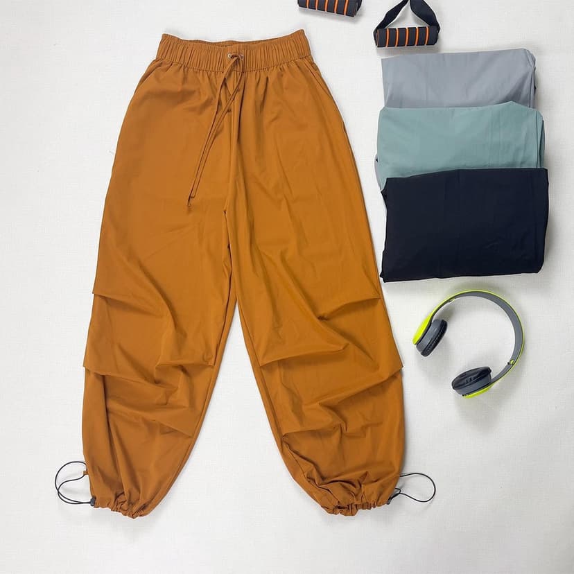 Ảnh Quần jogger gió mát lạnh GN88 thiết kế xếp ly cá tính có giây điểu chỉnh ông quần by Gladimax 4