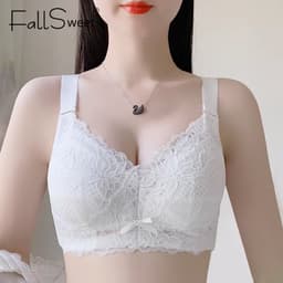Thumbnail Fallsweet Áo Ngực Ren Không Gọng Siêu Mỏng Cỡ Lớn Quyến Rũ Cho Nữ 3