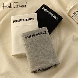 Thumbnail Fallsweet combo 3 Quần Lót cotton Mềm Mại Kháng Khuẩn Lưng Cao size m-xxl 4