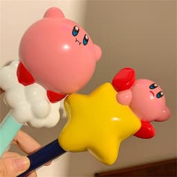 Thumbnail Kirby Lược Chải Tóc Túi Khí Mát Xa Da Đầu Họa Tiết Ngôi Sao Hoạt Hình Dễ Thương Làm Quà 2