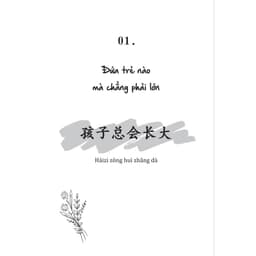 Thumbnail Sách - Chưa Kịp Lớn Đã Phải Trưởng Thành - Quyển 2 (Phiên Bản Song Ngữ Việt-Trung) (TIME) 2
