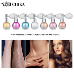 Thumbnail 7 Màu Yuri Chika Làm Nổi Bật Cơ Thể Lắc Chân Nữ Cao Cấp Sáng Mặt Đường Viền Làm Sáng Cơ Thể Bronzer Lấp  Nh Trang Điểm Mỹ   * KÍNH 1