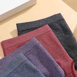 Thumbnail Finetoo Quần Lót Boxer Cotton Cho Nữ Quần Đùi Mềm Mại Quần Lót Màu Trơn Quần An Toàn 4