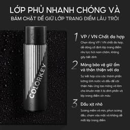 Thumbnail Xịt Khóa Nền Colorkey cố định lớp makeup lâu trôi, dưỡng ẩm, kiềm dầu chống thấm nước 100Ml 3