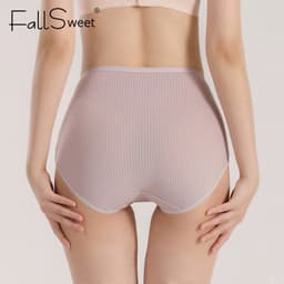 Thumbnail Quần Lót Cotton FallSweet 45-80KG Cho Nữ Cao Cấp Liền Mạch Bigsize Quần Lót M-2XL 4