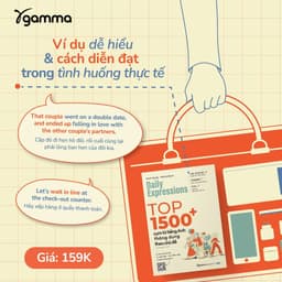 Thumbnail Sách: Top 1500+ Cụm Từ Tiếng Anh Thông Dụng Theo Chủ Đề - Daily Expressions - Tặng Kèm File Luyện 4