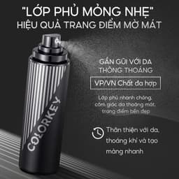 Thumbnail Xịt Khóa Nền Colorkey cố định lớp makeup lâu trôi, dưỡng ẩm, kiềm dầu chống thấm nước 100Ml 4