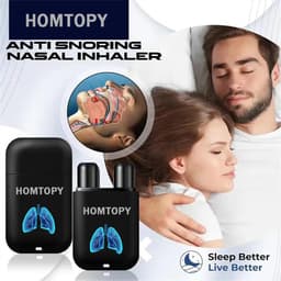 Thumbnail EELHOE 【sẵn sàng giao hàng】homtopy Hộp thảo dược làm sạch gan mũi hai lỗ Thanh làm mới buồn ngủ Dầu mát khi  i xe Chống buồn ngủ 4