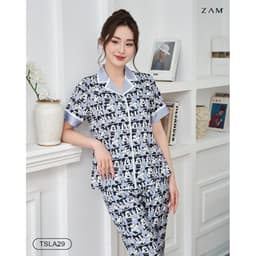Thumbnail BỘ MẶC NHÀ SHE BY ZAM - TSLA29 - BỘ NGẮN TAY QUẦN LỬNG MICKEY XÁM 3