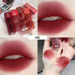 Thumbnail Son Môi Kekemood 5 Màu Dạng Lì Có độ Bám Cao, Dưỡng ẩm, Không Dính Cốc, Lâu Trôi, Không Thấm Nước, Mỹ Phẩm Trang điểm Môi *THỦY TINH 1