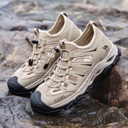 Thumbnail Giày Nam CAMEL CROWN Giày Đi Bộ Đường Dài Ngoài Trời Giày Đi Biển Thoáng Khí Đóng Mũi Creek Dép 2