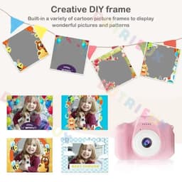 Thumbnail Đồ Chơi Trẻ Em Camera Kỹ Thuật Số Vintage Camera Trẻ Em Chiếu Video Camera Chụp Ảnh Ngoài Trời 8GB Quà Tặng Cho Trẻ Em 2