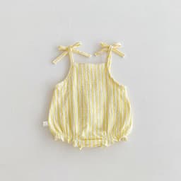 Thumbnail Body 2 Dây Nhún Ngực Cho Bé Gái Sơ Sinh 1 2 Tuổi MINTSCLOSET Quảng Châu - BS6415 3