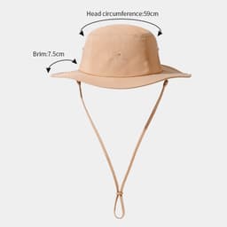 Thumbnail Mũ leo núi ngoài trời CAMEL CROWN Mũ ngư dân vành lớn chống nước 2