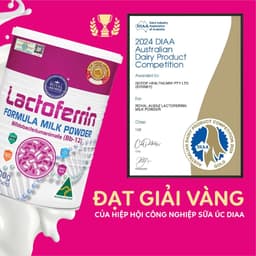 Thumbnail Sữa Hoàng Gia Úc Lactoferrin Formula Milk BB-12 ROYAL AUSNZ Hỗ Trợ Tăng Cường Hệ Miễn Dịch Cho Trẻ 100g 3