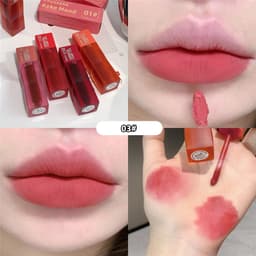 Thumbnail Son Môi Kekemood 5 Màu Dạng Lì Có độ Bám Cao, Dưỡng ẩm, Không Dính Cốc, Lâu Trôi, Không Thấm Nước, Mỹ Phẩm Trang điểm Môi *THỦY TINH 3