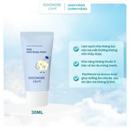 Thumbnail Set Quà Tặng Trial Kit GOONGBE gồm Bọt Rửa Mặt 30ml, Body Lotion 30ml, Dầu Gội Silky 30ml, Body Wash 30ml 3