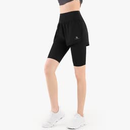 Thumbnail CAMEL CROWN Nữ Giả Hai Mảnh Nhanh Khô Tập Yoga Thể Thao Quần Short Co Giãn Ngoài Quần bó sát 2