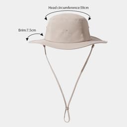 Thumbnail Mũ leo núi ngoài trời CAMEL CROWN Mũ ngư dân vành lớn chống nước 3
