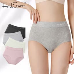Thumbnail Quần Lót Cotton FallSweet 45-80KG Cho Nữ Cao Cấp Liền Mạch Bigsize Quần Lót M-2XL 3