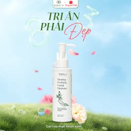 Thumbnail Gel rửa mặt Rễ Nhân sâm thanh lọc, mịn màng da - GINSENG PURIFYING FACIAL CLEANSER 150ML BIBALA 2