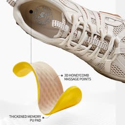 Thumbnail Giày nữ CAMEL CROWN Giày lưới thoáng khí Giày đi bộ đường dài ngoài trời Giày thể thao thông thường 4