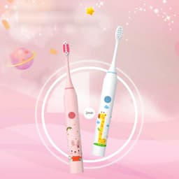 Thumbnail EVEBOT Bàn chải đánh răng điện Sonic cho trẻ em 3-12 tuổi, Chế độ 5 tốc độ, Bàn chải mềm chống thấm nước IPX7, Tuổi thọ pin siêu dài 2
