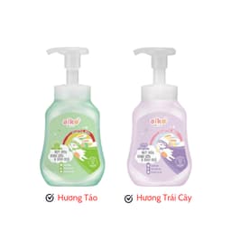 Thumbnail Nước Rửa Bình Sữa Aiko Hương Trái Cây & Hương Táo Dạng Chai 500ml/Túi 650ml 2