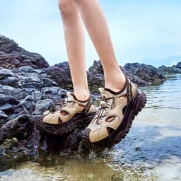 Thumbnail Dép đi biển CAMEL CROWN dành cho nam và nữ Dép chống trượt thoải mái thoáng khí 3