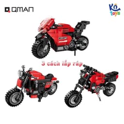 Thumbnail Đồ chơi lắp ráp, xếp hình Qman 42114 - Mô Tô Thể Thao (338 mảnh ghép) 1