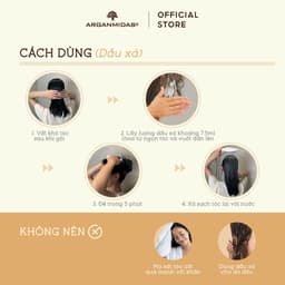 Thumbnail Combo Mini dầu gội và dầu xả Arganmidas - 50ml 2