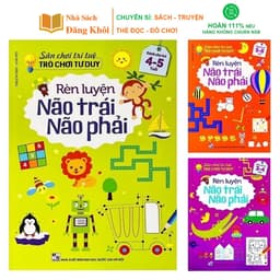 Thumbnail Sách - Sân Chơi Trí Tuệ Rèn Luyện Não Trái Não Phải Cho Bé Từ 3-6 Tuổi 2
