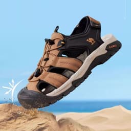 Thumbnail Dép đi biển ngoài trời dành cho nam CAMEL CROWN Dép chống trượt chống sốc 3