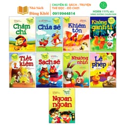 Thumbnail Sách - Gieo Mầm Tính Cách Cho Bé Yêu (Bộ 9 Cuốn) 1
