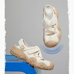 Thumbnail Xăng đan thể thao ngoài trời thoáng khí CAMEL CROWN Giày có lỗ Xăng đan đi biển thông thường dành cho nữ 3