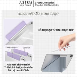 Thumbnail Bao da iPad CrystaLite AstroMazing - Case cho iPad Pro Air 4 5 6 Pro 11 1