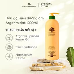 Thumbnail Dầu gội siêu dưỡng ẩm Arganmidas Moroccan Argan Oil Clear Hydrating Shampoo 1000ml 4