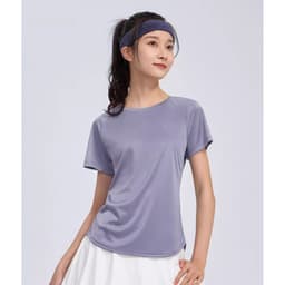 Thumbnail Camel CROWN Thể Thao Nhanh Khô Áo Thun Nữ Chống Nắng Tay Ngắn Chạy Bộ Thể Dục Quần Áo Thoáng Khí Top 2